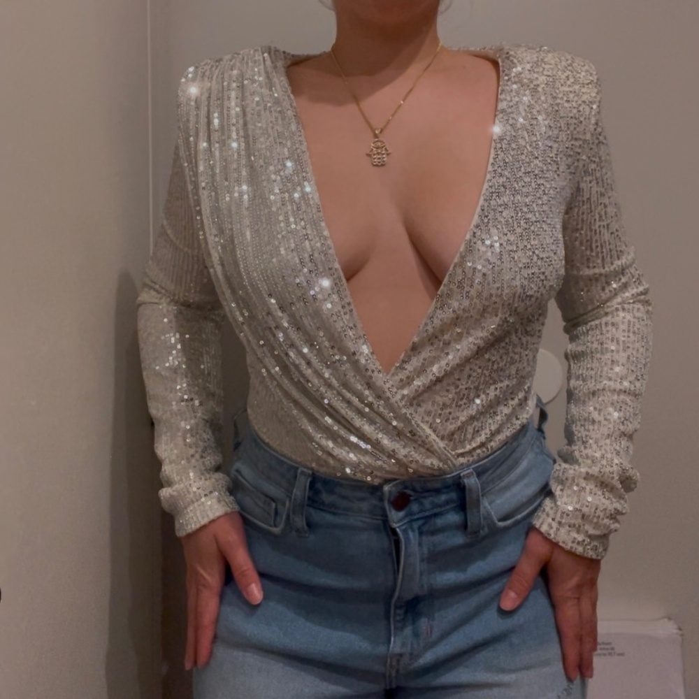 Embellished Bodysuit